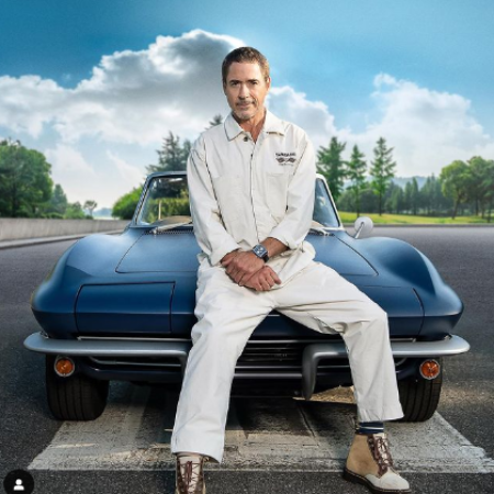 Robert Downey Jr., renowned for his on-screen charisma, recently indulged in a captivating automotive-themed pictorial, seamlessly blending his magnetic presence with the sleek contours of his cherished automobile